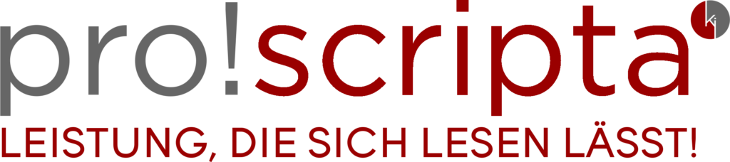 pro!scripta Logo
