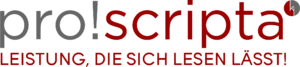 pro!scripta Logo